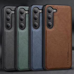 갤럭시퀀텀5 A55 5G A556 레트로 매트 실리콘 가죽 핸드폰케이스