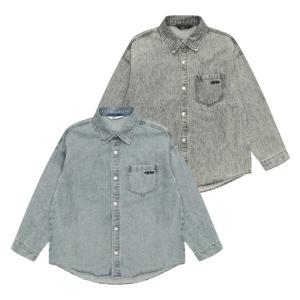 [소이][더센트럴 소이] 루즈핏 셔츠형 데님자켓 25S1501