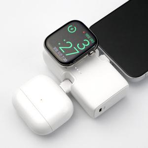 4in1 PD 20W 고속충전 애플워치 일체형 도킹형 보조배터리 5000 C타입 8핀
