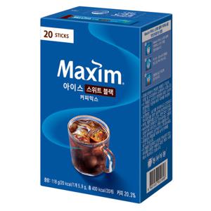 맥심 아이스 스위트 블랙 커피믹스 20T