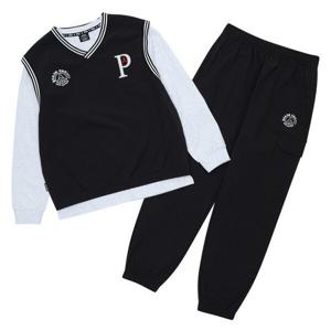 [에스핏]PSG 베스트 3PCS 세트 상하복 - 블랙 (SJZ101MFTR72)_CJ