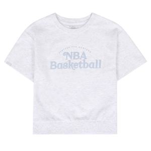 NBA 여아 반팔크롭 맨투맨(K252TS620P)