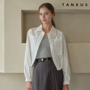 [탱커스]스탠다드 크롭 셔츠 (TX1BL016L0)