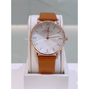미니골드 모먼트 가죽시계-브라운 WSB021LBR