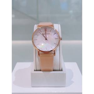 미니골드 모먼트 가죽시계-베이지 WSB021LBE