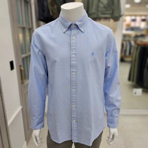 [올젠]탄탄한 면100% 옥스퍼드 캐쥬얼셔츠(OZAF5WC1901LBL)_SH