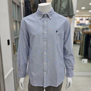 [올젠]탄탄한 면100% 옥스퍼드 캐쥬얼셔츠(OZAF5WC1901SNV)_SH