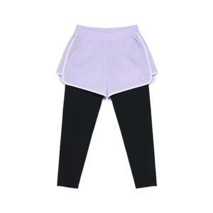 K252GWL610 여아 3부 레이어드 워터레깅스 LAVENDER