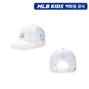 [MLB키즈PG] 샤인 그라운드 메쉬 볼캡 (7FCP85S53-50IVS)