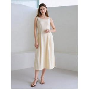 [예쎄](예쎄) 사이드 플리츠 슬리브리스 원피스(YW06OP43C)