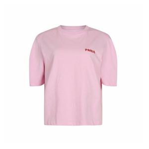 [예쎄](예쎄) 볼륨 소매 파리 자수 반팔 티셔츠(YW06TS41C)