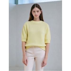 [예쎄](예쎄) 베이직 반팔 니트(YW06KP45C)