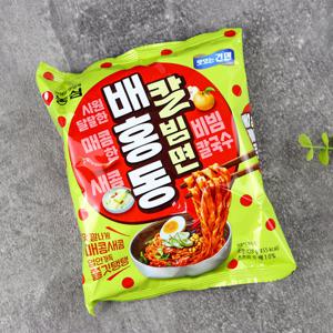 농심 배홍동 칼빔면 128g 1개 / 봉지라면 비빔면