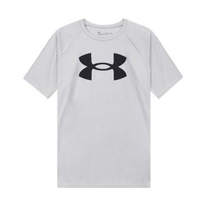 [언더아머키즈]언더아머 UA 테크 반팔티 라이트 그레이 1363283-