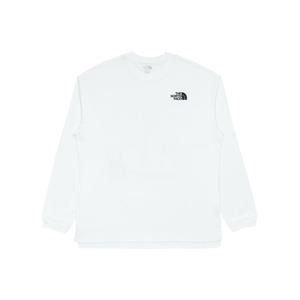 노스페이스화이트라벨 돔 로고 긴팔 라운드티셔츠 NT7TR03K