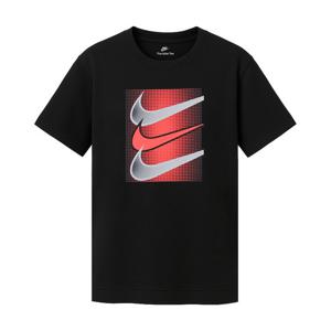 나이키 NSW 코어 브랜드마크4 반팔티 블랙 DX9525-010