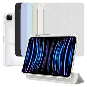 아이패드프로3 4 5 6세대 11 세로거치 분리형 투명 Y형 슬라이드 스마트 커버 케이스 IF-40