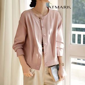 ATMARK (77까지)블라썸노카라버튼자켓_AA51JK022G