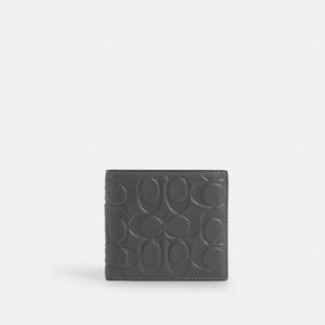 코치 CX139-CHR 코인 월렛 시그니처 레더 체크