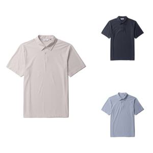 [올젠]올젠 나일론 혼방 조직감 반팔 티셔츠 ZPF2TT1502