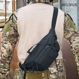 빌리버스 남자 슬링백 크로스백 밀리터리 카모 여행 가방 BJI550