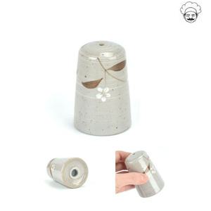 로코 설화 도자기 소금통 양념통