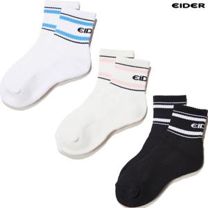 아이더 쿨맥스 로고 단목 양말 DUA24S09