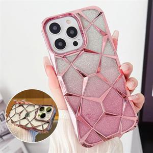 아이폰14 플러스 프로 맥스 입체그라데이션글리터투명젤리케이스