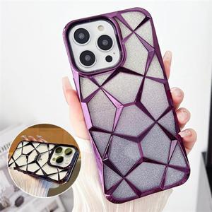 아이폰16 플러스 프로 맥스 입체그라데이션글리터투명젤리케이스