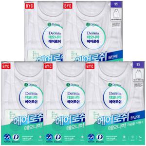 BYC데오니아에어로쉬더블기능민소매런닝5매BYD7007