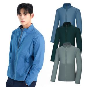 콜핑 남성 여름 속건성 등판 메쉬 경량 등산 바람막이 자켓 KSC636VJ1M