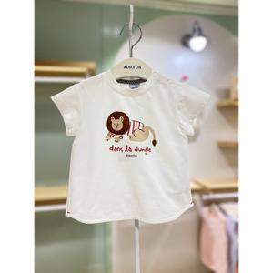 압소바HM (아기티셔츠) 러셀티셔츠(색상1선택)(25년SS) (Q1A2323305)