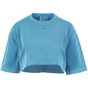 아디다스 오리지널 여성 에센셜 크롭 반팔 티셔츠 IR5994