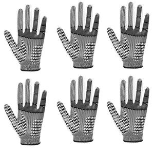 (거미줄그립) 6장 지맥스 스파이더 실리콘 코팅 연습용 남성 여성 왼손 골프장갑