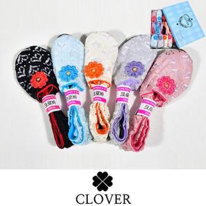 하트 레이스 망사 숙녀 덧신 0551bs