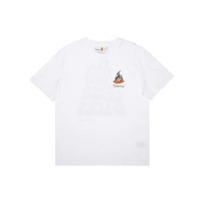 [팀버랜드] 남성 백 프린트 반팔티 화이트_TB0A63D91001