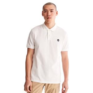 [팀버랜드] 남성 스몰 로고 폴로 반팔티 화이트_TB0A62T51001