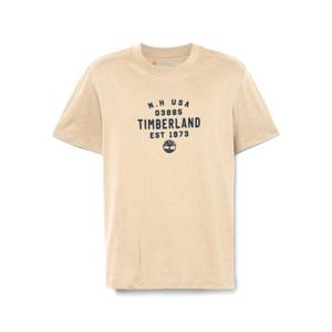 [팀버랜드] 남성 그래픽 반팔 베이지_TB0A42W5DH41