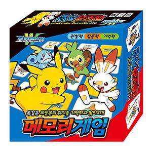 포켓몬스터 메모리게임 1P 6세 보드게임 가족게임