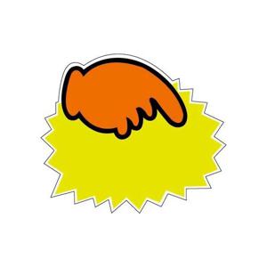 세모네모 안내판 POP카드 (PC9030)(톱니손) 안내판 POP카드 PC9030 톱니손