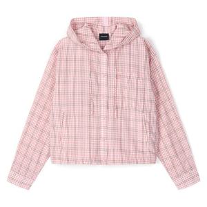 [클라이드]여성 러블리 후드 체크 셔츠 재킷 FPBSH761F