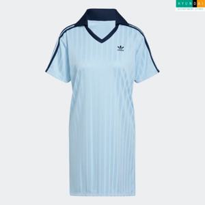 아디다스 현대백화점 [WOMEN] 아디컬러 풋볼 자카드 브이넥 드레스 JD5879 인기드레스