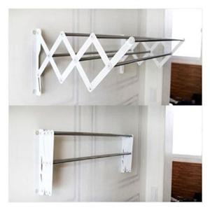 벽부착 건조대 슬라이드 1P 벽부착빨래건조대 벽부