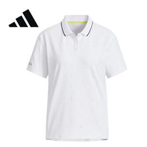 [아디다스골프] 25SS JF4586 우먼스 모노그램 폴로 반팔 티셔츠