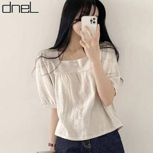 [드넬]로이스스퀘어블라우스DWB51306A