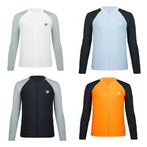 [아레나] 선셋 릴렉스핏 남성 집업 레쉬가드 A4BM1RR48