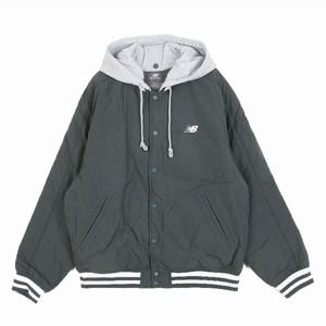 뉴발란스패딩 YQJ NBNQFCO103-62 UNI NB 바시티 후디드 패딩