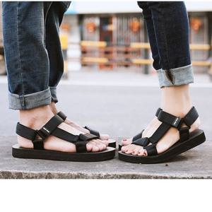 캐주얼 패션샌들 남녀공용 찍찍이 커플샌들