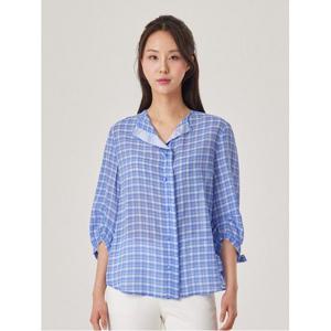 [조이너스]윙카라체크7부블라우스_JACU5-WRC260