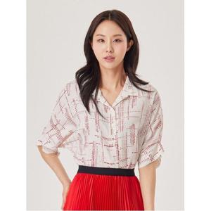 [조이너스]패턴루즈반소매블라우스_JACU5-WRC240